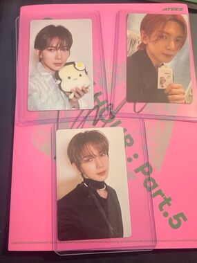 ATEEZ YEOSANG  PHOTOCARD indiv  #kpop #ATEEZ  #photocards #Goldenhourpart5